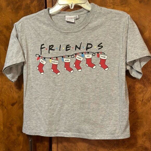 Friends Christmas crop top - Picture 1 of 4